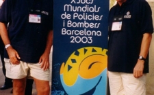With Colin McKenzie at Barcelona WPFG 2003