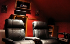 Odeon 3 - Colin's home cinema in the attic